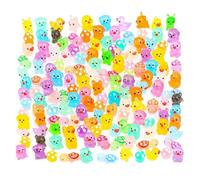 ycezw Resin Luminous Animals, 150 Pieces Glow in the Dark Animal Figures | Luminous Landscape Decoration, Pixie Garden Accessories on Living Room Shelves