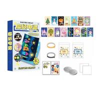 ycezw Scientific Kit | Electric Circuit Kit - Creating Bright Cards with Practical Educational Activities for Children and Students