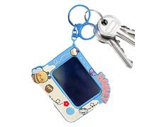 ycezw Small Doodle Board Drawing Board Keychain | Cute Bee Pattern Writing Tablet Pendant | Backpack Keychain Clip Doodle Drawing Boards Hanging Ornaments for