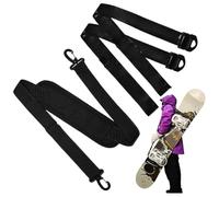 ycezw Snowboard Carrying Strap - Snowboard Carrier Strap - Snowboard Holder - Skiing Accessory, Anti-Slip Carrying Strap for All Form of Snowboards, Ski Boot Carry Strap