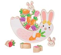 ycezw Stacking Blocks Wooden Balance Interactive Fine Motor Learning Toys