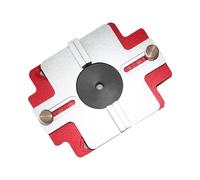 ycezw Tappjig | Precision Milling Guide 2-in-1 | Guide Tool Slot Position For Cutting Mount Edge Radius Cabinet Circle Fold Groove Wood