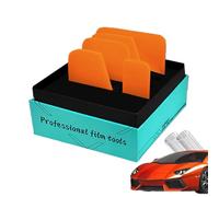 ycezw Tint Squeegee | Installation Kit for Vehicle Vinyl - 5 Pieces Car Vinyl Detailing Scraper for Shower, Shower, Motorcycle, Truck, Bathroom Mirror