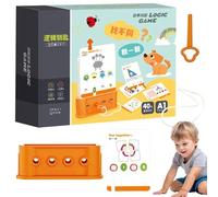 ycezw Toy Keys for 3-6 Year Old, Toy Keys for 3-6 Year Old Kids | Toys with Logic Keys for Kids Fun Educational Keys | Teaching Aid
