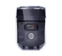 ycezw Travel Shaver, Dual Head Beard Shaver, Rechargeable Precision Quiet Portable Device for Male Toilet, Beard Trimmer Travel Home