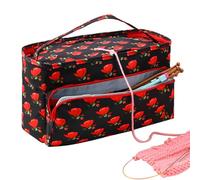 ycezw Yarn Organizer Yarn Storage Bag - Knitting Storage Bag, Crochet Crochet Bag, Project Bag for Knitting Needles, Crochet Accessories, a, Se référer au descriptif, Refer to description