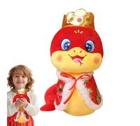 ycezw Year Of The Snake Plush, Lunar New Year Snake Plush - 2025 Spring Party Snake Plush - Adorable Plush Snake Plug Toys, Cuddle Spring Party Snake Plush 30cm for Holiday Celebration