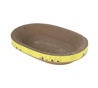 Ycezwar Scratch Board Cat Caracles Shell: Corrugated Shell Shaped Scratch Pad for Domestic Cats, Multi-Bet Trace Toys for Cats Pro