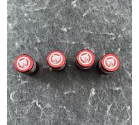 YCFZNB Car Wheel Tire Valve Stem Caps Tire Air Caps Cover, 4 pcs/Pack, Valve Stem Caps,Stem Covers for Jaguar XE XF XJ XK,C