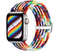 YCHDDER Braided Straps Compatible with Apple Watch 38mm 40mm 41mm 42mm 44mm 45mm 46mm 49mm,Adjustable Elastic Replacement Wristband for iWatch Series 11 10 9 8 7 6 5 4 3 SE Ultra 3 2 1 for Women Men