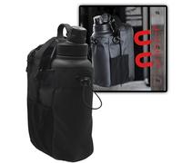 YChoolco Magnetic Bottle Sling Bag for Men and Women Magnetic Gym Bag for Travel Work Sports Keep Your Items Off The Dirty Gym Floor