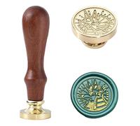 Ychostamp Brass Anubis Wax Seal Stamp - Ancient Egyptian Mythical, Removable, DIY & Scrapbooks