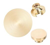 Ychostamp Brass Round 30mm Gold Wax Seal Stamp Head for DIY Wax Seals, Envelopes & Crafts