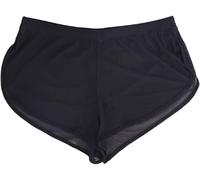YCHSXAIZ Mens Low Rise Split Shorts Exotic Short Lounge Boxers Color Black Size M