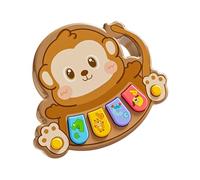 YCHUCH 1. Early Learning Baby Piano Toy 0-3 Years ABS Safe Portable Design Multisensory Rhythm & Sound Training Portable Baby Keyboard Toy