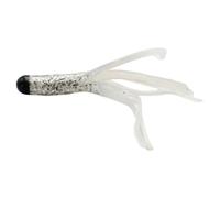 YCHUCH 100pcs Realistic Soft Fishing Lures Flexible Tube Baits Artificial Floating Soft For Freshwaters Saltwater Angling Durability Saltwater Tube