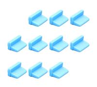 YCHUCH 10pcs USB Port Cover Flexible Interfaces Dustproof Cap Silicone Protectors For Electronic Devices Dust Plugs Silicone Port Protectors