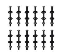 YCHUCH 12PCS Brake Cage Screws Release Bolt Bolt Replacement High Durability Carbon Steel for Trailer Spring Brakes Air Brake System Screw