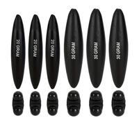 YCHUCH 20g 30g Portable Inline Fishing Float With Bells High Strength Buoyant Bobbers Weight Beads Tackle Fishing Float With Alarm