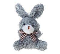 YCHUCH 5’’ Mini Rabbit Cute Plush Bunny Doll Keychain Ornament Women Handbag Decorations School Student Backpack Plush Pendant Mini Bunny Doll