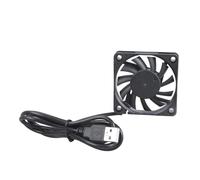 YCHUCH 60x60x10MM USB 5V Electronic Cooling Fan Low Noise Computer Electronic Brushless Home Office Networking Equipment Cooling for Desktop