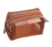 YCHUCH Classical Geometrical Nylon Organizers Multi Use Zippered Case for Writing Tools Accessories Storage Multi Functional Pencil Case