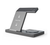 YCHUCH Device Wireless Charging Station With AppleiPhone 16/15/14 Universe Phones BeatsSolo Smartwatches Construct In Safety Indemnity Twofold Wireless With Calculagraph