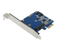 YCHUCH Efficient Desktop PCIE to MSATA and SATA3.0 Expansion Card for Systems Integration Computer Adapter Card