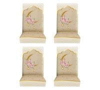 YCHUCH Elastic Middle Eastern Print Chair Covers Washable Polyester For Festive Dining & Home Celebrations Festival Dining Chair Cover