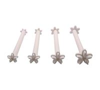 YCHUCH Flower Floral Dotting Tools for Dot Painting 4Pcs Tool Mandalas Dots Art Tool Embosssing for Dots Flower Floral for Dot