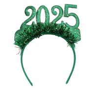 YCHUCH Hair Accessories, 2025 New Year Eve Headband Carnivals Sequined Headdress for Adult Teens Glittering Festival Holiday Party Props