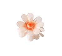 YCHUCH Hair Accessories, Heart Flower Hair Claw for Woman Side Braids Hair Claw Delicate Hair Clip Female Skincare Taking Photo Hairpin