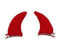 YCHUCH Hair Accessories, Horn Hair Clip Cartoon Pattern Hairpin Role Palying Costume Barrettes Adjustable for Halloween Holiday Party