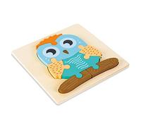 YCHUCH Jigsaw Puzzle Early Education Animal Learning Playset Toy Set Educational Various Animal Traffic Vehicle Models Wooden Kids Jigsaw Adult