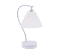 YCHUCH Living Room Table Lamp Furniture Dolls House Miniature Pretend Play Accessories Life Scene Role Play Hobby Collection White Base Lamp