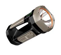 YCHUCH Marine Multiple Power Flashlight Solar Hand Crank USB Recharges Side Light 4000mAh Long Run Time Waterproof Survival Solar Power Camping Flashlight USB