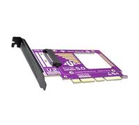 YCHUCH PCIE 5.0 1X to SFF-8639 Connectors to PCIe 1X Conversion Card for Intensive Data Workloads PCIe to Converters