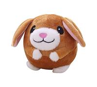 YCHUCH Pet Bouncing Jump Ball Cartoon Pig Dog For Doll Toy USB Electric Plush Beating Sing Cute Toys For Children Kids Easter Soft Toys For Babies