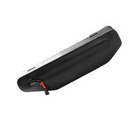 YCHUCH PU Cycling Crossbars Storage Bag High Capacity Bike Frame Bag Nonslip Leg Waterproofed Cycling Accessory Quickly Release Nylons Bike Crossbars Pack