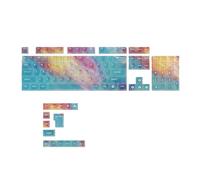 YCHUCH Quick Installs 119 Key PC Keycap Set For Mechanical Keyboards Universals Compatibility Anti Fade Textured Keycaps Programmer Mechanical Keyboards Keycaps