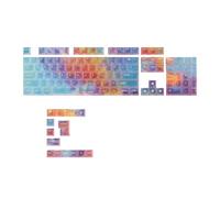 YCHUCH Quick Installs 119 Key PC Keycap Set For Mechanical Keyboards Universals Compatibility Anti Fade Textured Keycaps Programmer Mechanical Keyboards Keycaps