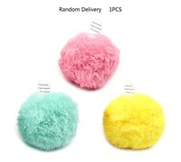 YCHUCH Realistic Chirping Balls Cats Toy Plush Ball Kitten Toys For Exercise Random Colors Stimulates Instinct To Hunt Plush Ball Cat Toys Balls For Indoor Soft