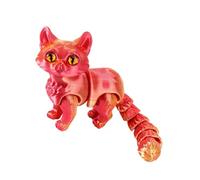 YCHUCH Stress Relief Kitten Fidgets Toy Versatile Flexible Design For Playful Interaction At Home Or On The Go Collectible Cats Figurine