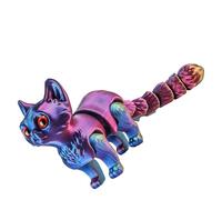 YCHUCH Stress Relief Kitten Fidgets Toy Versatile Flexible Design For Playful Interaction At Home Or On The Go Collectible Cats Figurine