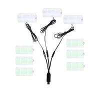 YCHUCH Universal 3in1 USB To 1.5V-6V C Alkaline Battery Replacement For LED Light Decorations Lamp Toy Vacuum Flameless Candle C Battery To USB Electric Converter