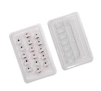 YCHUCH Universals Switches Stabilizers Plastic And Stainless Steel Hybrids Construction Silents Press Feedbacks For Modding Stabilizers Set For Mechanical Keyboards Mods