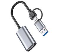 YCHUCH Video Streaming Adapter USB C Interfaces With Not Latency Transmission For Dynamic Content Production USB C Streaming Adapter