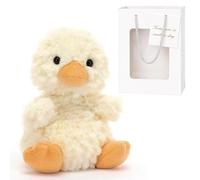 YciVhh Duck Teddy, Duck Plush, 15cm Ducks Toy, Soft Plush Toy, Yellow Sweet Doll, Small Lovely Doll, Warm Plush Ducks Gifts For Valentine's Day Birthday,with gift bag