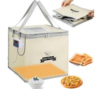 YCKJXSMA Bread Dough Proofing Box, Foldable Bread Proofer with Precision Temperature Control and Visible Window, Proofing Box for Making Sourdough, Yogurt, Handmade Soap, Natto