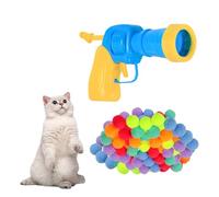 YCLFHOO Interactive Cat The Wall Ball Launcher and Toy for indoor cats playing and training